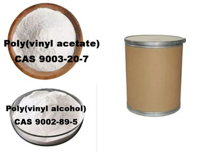 Poli (vinil alkol) ve poli (vinil asetat) arasındaki fark